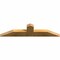 Ekena Millwork Portland Rough Sawn Timber Gable Bracket, Western Red Cedar, 36"W x 9"H x 2"D x 4"F, 6/12 Pitch GBW036X09X0204POR00RWR - alternate 4